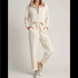 Skies Are Blue Long Sleeve Utility Jumpsuit